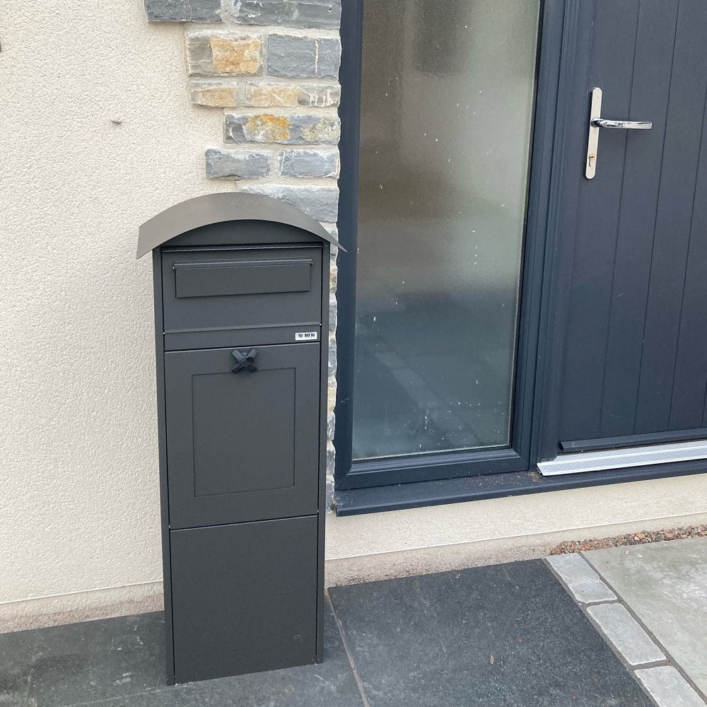 Parcel Delivery Box Lovisa Dark Grey