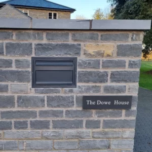 Through The Wall Parcel Box Sierra Anthracite Through The Wall Parcel Box Sierra Anthracite