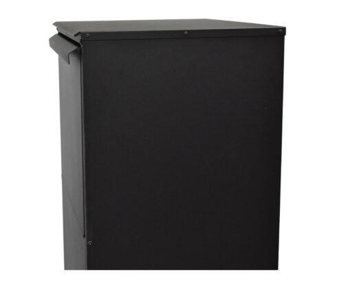 Allux 800L Parcel Delivery Box Rear Retrieval Black 2