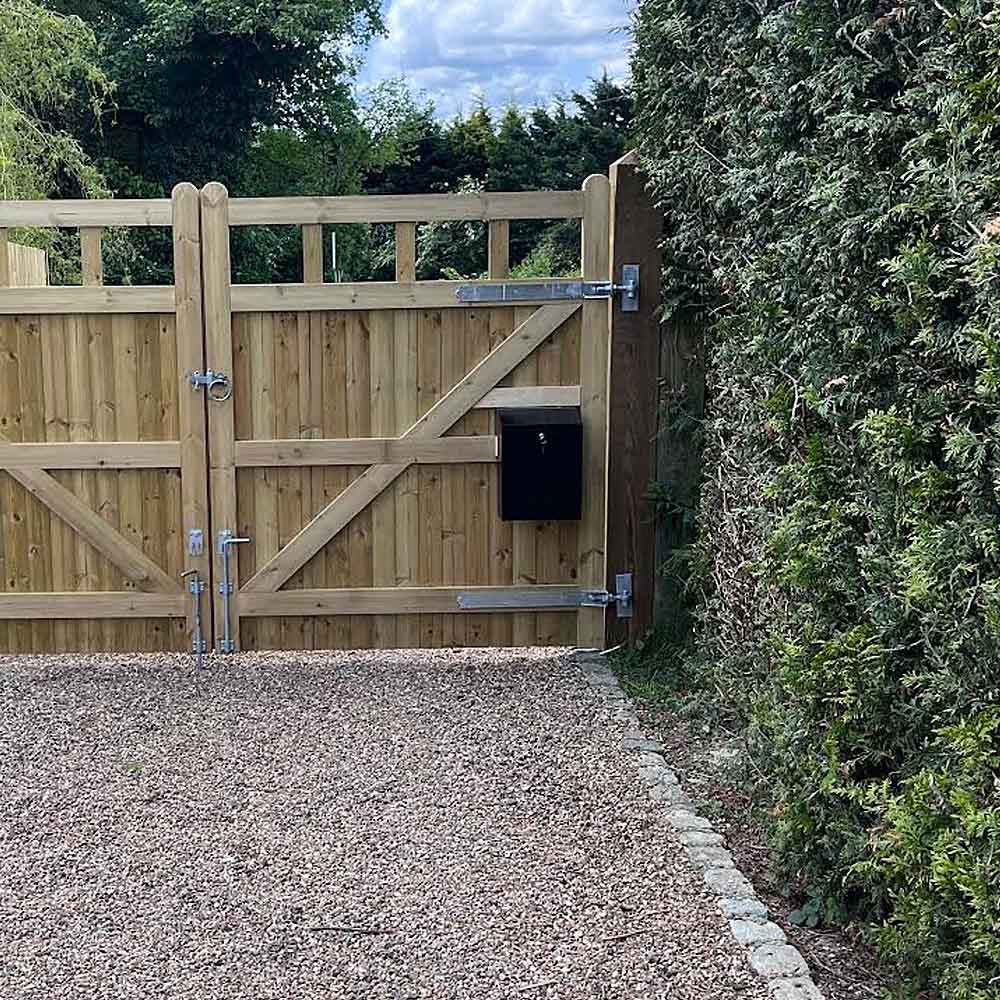 Large Letterbox W3 2 Nero Ls2