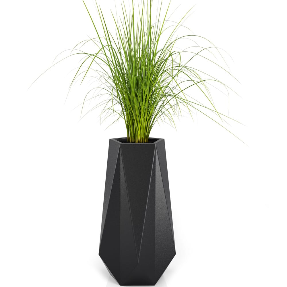 Monumo Siena Black Outdoor Indoor Planter 2