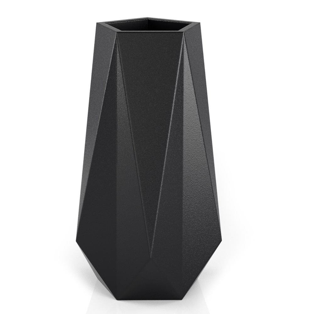 Monumo Siena Black Outdoor Indoor Planter