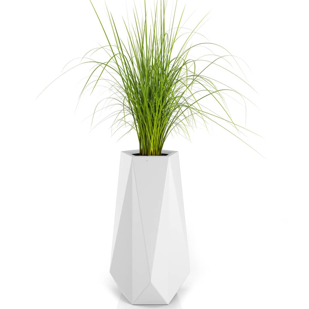 Monumo Siena White Outdoor Indoor Planter 2