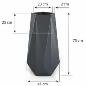 Monumo Siena White Outdoor Indoor Planter Dimensions Monumo Siena White Outdoor Indoor Planter Dimensions