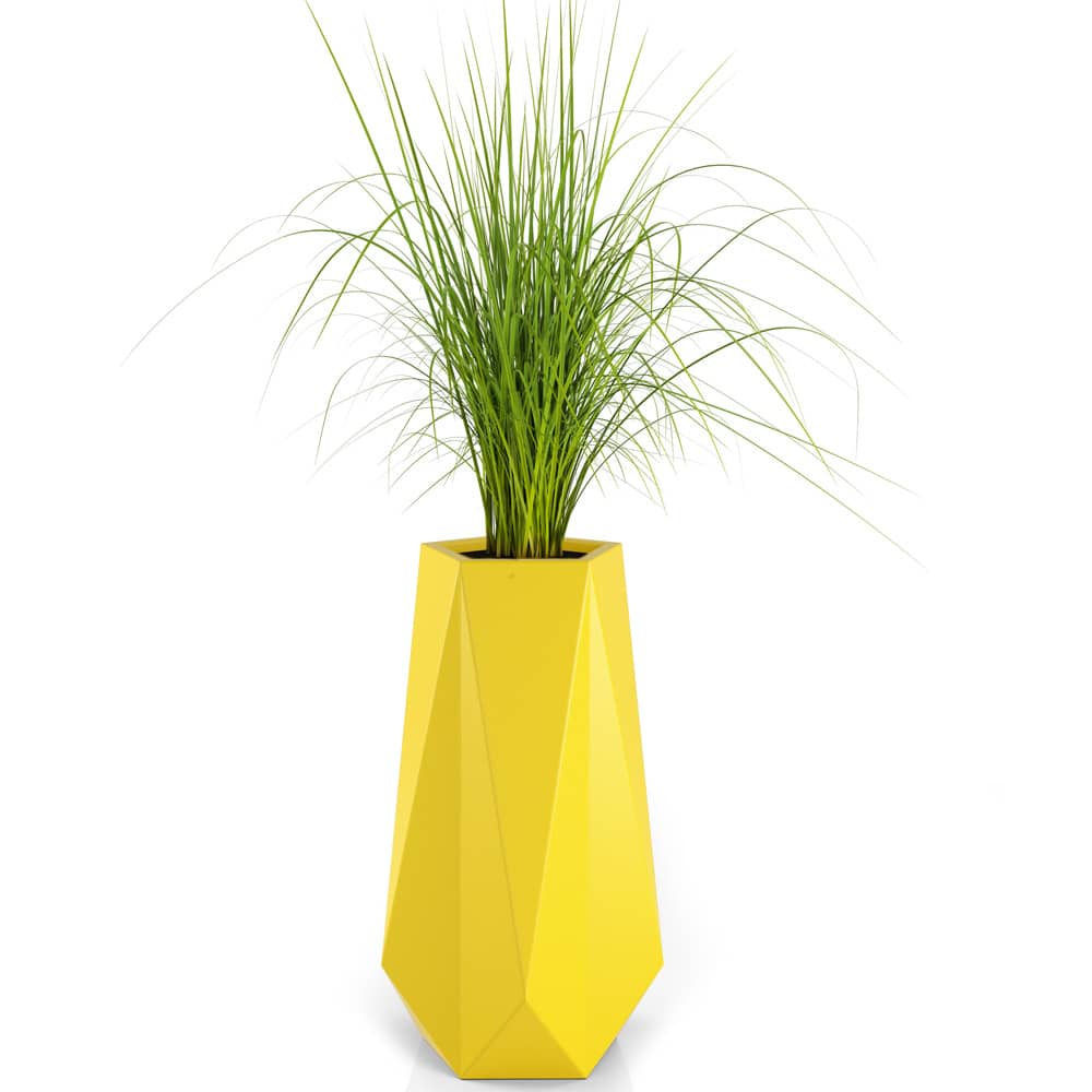 Monumo Siena Yellow Outdoor Indoor Planter 2
