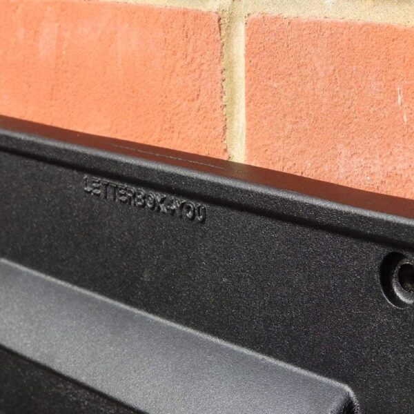 Nero Black Letter Plate On Wall 3 Nero Black Letter Plate On Wall 3