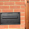 Nero Black Letter Plate On Wall With Gate Front