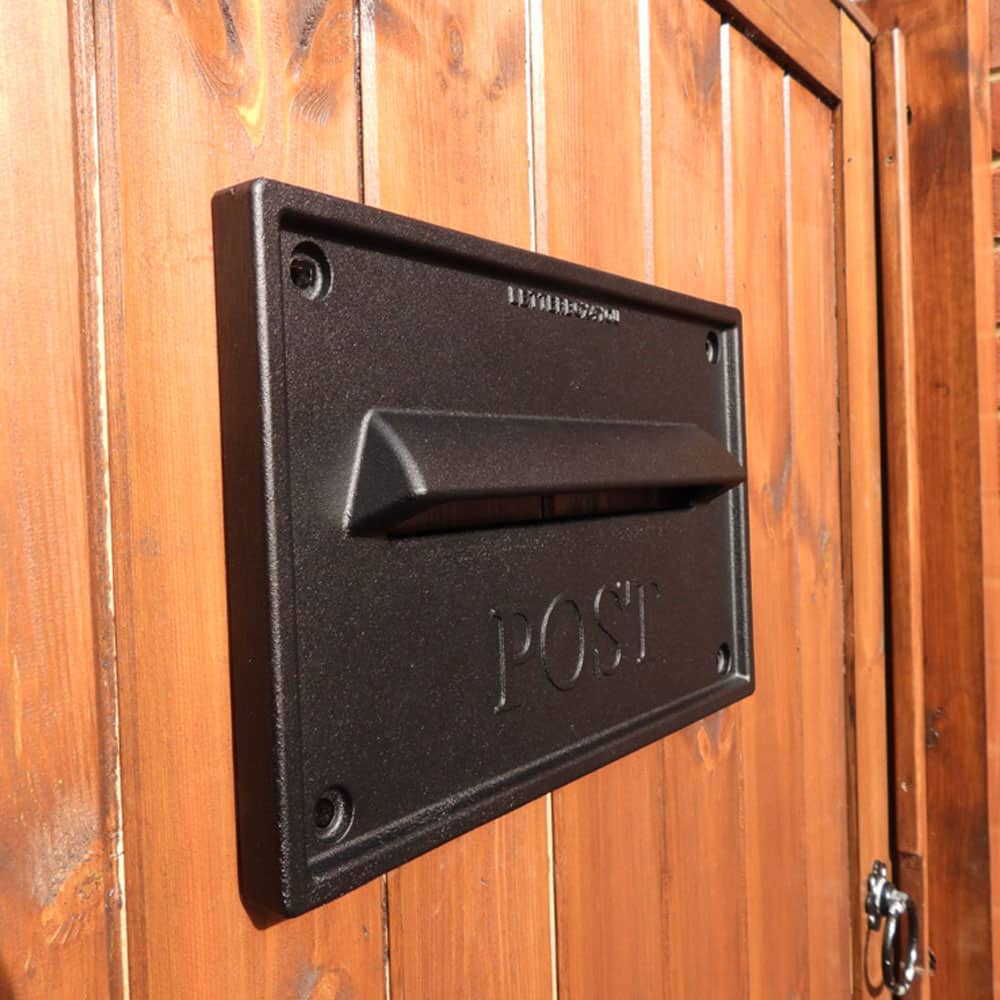 Nero Black Letter Plate Side 2