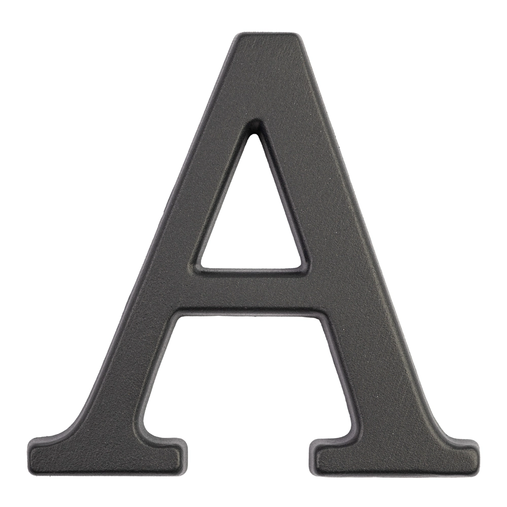 Big House Letters A Graphite