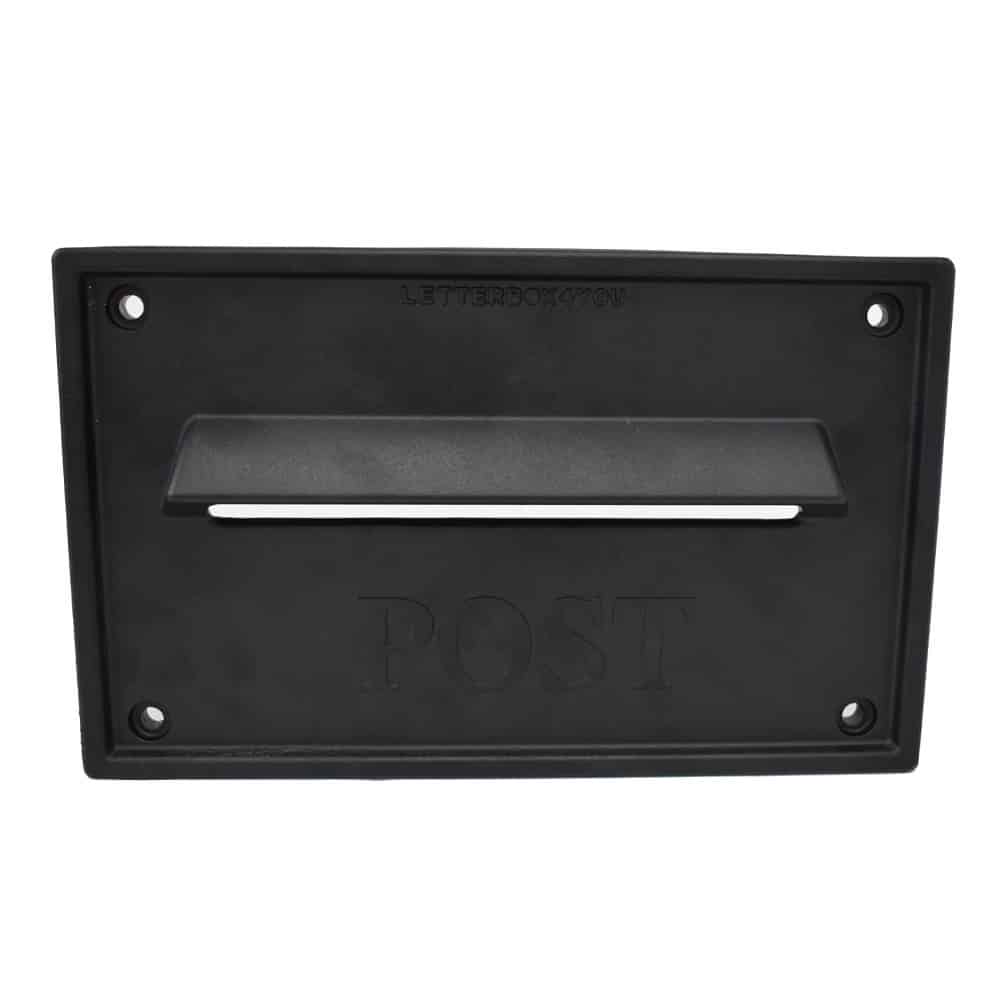 Nero Black Letter Plate