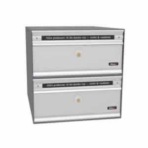 Allux Pc1 Communal Postbox 2 Bank Communal Postboxes Allux Pc1 Communal Postbox 2 Bank Communal Postboxes