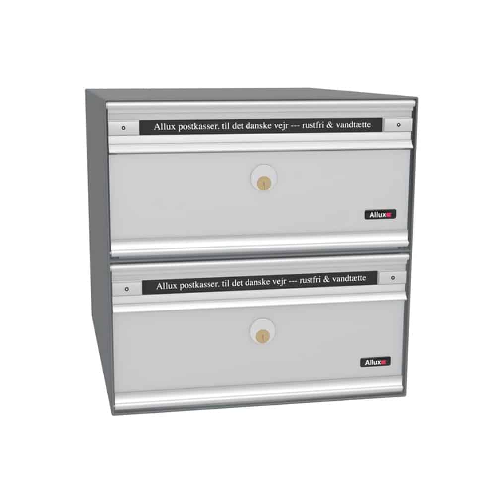 Allux Pc1 Communal Postbox 2 Bank Communal Postboxes Allux Pc1 Communal Postbox 2 Bank Communal Postboxes