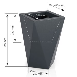 Monumo Vaso Outdoor Indoor Planter Dimensions Monumo Vaso Outdoor Indoor Planter Dimensions