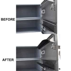 Wall Mounted Letterboxes Anti Theft System Before After Wall Mounted Letterboxes Anti Theft System Before After
