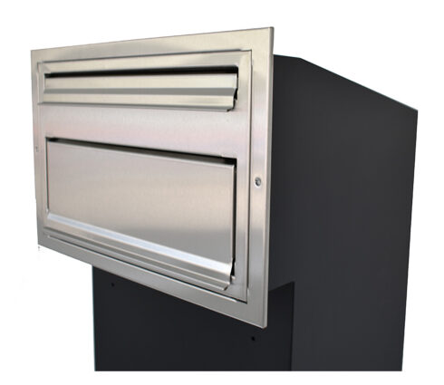 Large Letterbox Sigma Stainless Steel Front