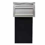 black-with-stainless-steel-front