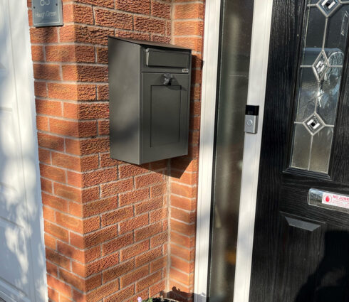 Large Letterbox Albert Anthracite Grey