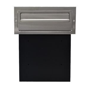 Large Letterbox W3 Stainless Steel Front