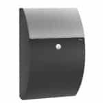black-with-stainless-steel-flap