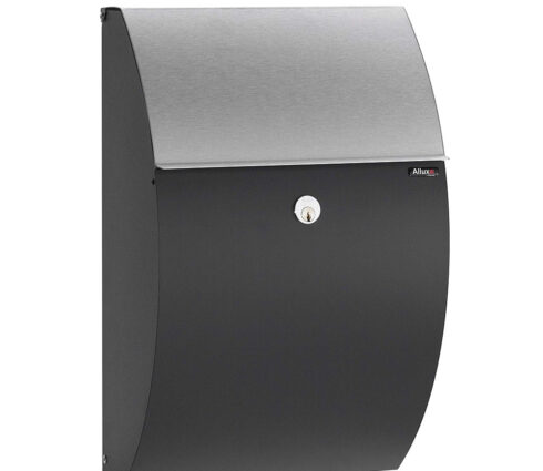 Wall Mounted Poet Box Allux 7000 Black Stainless Steel