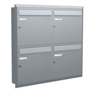 Recessed Mounted Communal Post Boxes LAD 01