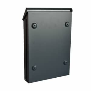 Wall Mounted Letterbox Sdg Grey Rear Wall Mounted Letterbox Sdg Grey Rear