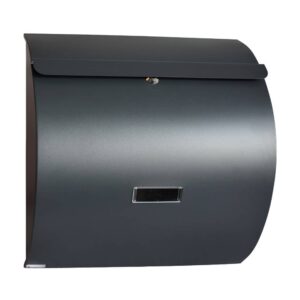 Wall Mounted Letterbox Wa1 Anthracite Grey Ral 7016 Wall Mounted Letterbox Wa1 Anthracite Grey Ral 7016