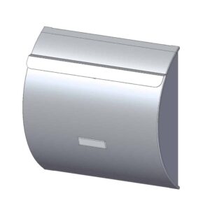 Wall Mounted Letterbox Wa1 Front Drawing Wall Mounted Letterbox Wa1 Front Drawing