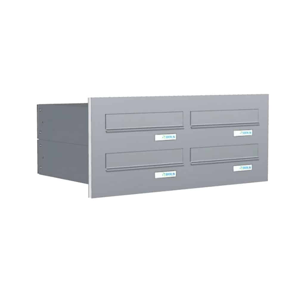 Apartment Mailboxes Lbd 04 Door Panel 4 Bank
