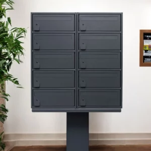 Fire Rated Free Standing Mailboxes Defensor FR180 Photoroom Fire Rated Free Standing Mailboxes Defensor FR180 Photoroom