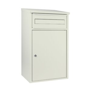 Wall Mounted Parcel Post Box Woodpecker Pebble Grey Wall Mounted Parcel Post Box Woodpecker Pebble Grey