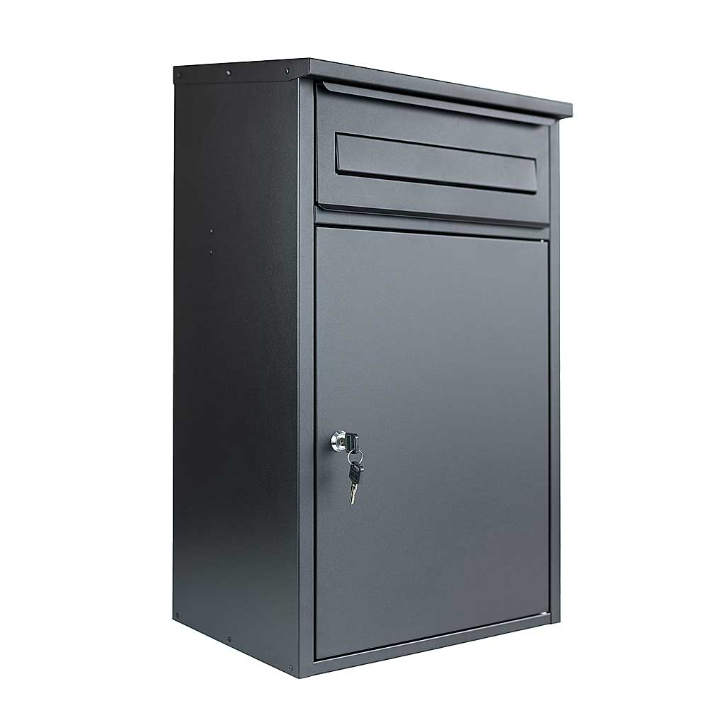 Parcel Box Woodpecker Dark Grey