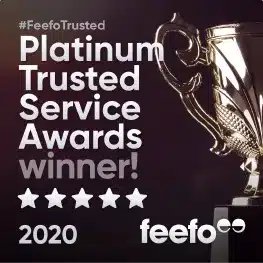 Platinum Trusted Service Award 2020