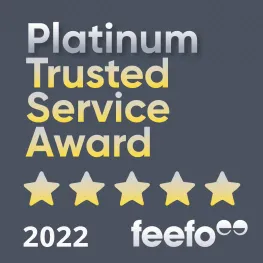 Platinum Trusted Service Award 2022