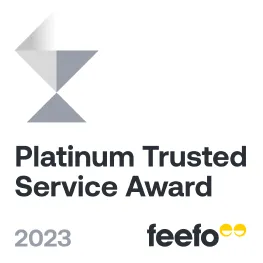 Platinum Trusted Service Award 2023