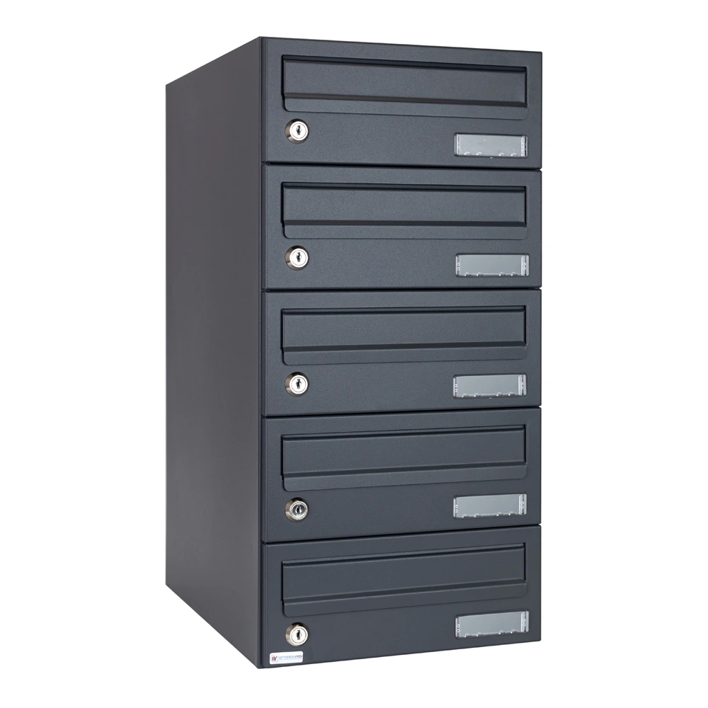 Apartment Mailboxes C2 Compact Bank Of 5