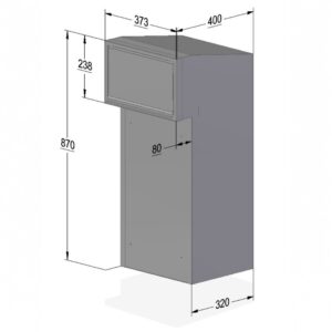 Parcel Box For Homes Sigma Paco Rear Access Dimensions Parcel Box For Homes Sigma Paco Rear Access Dimensions