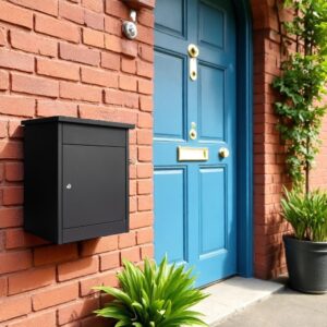 Puffin Black External Parcel Box For Homes (2) Puffin Black External Parcel Box For Homes (2)