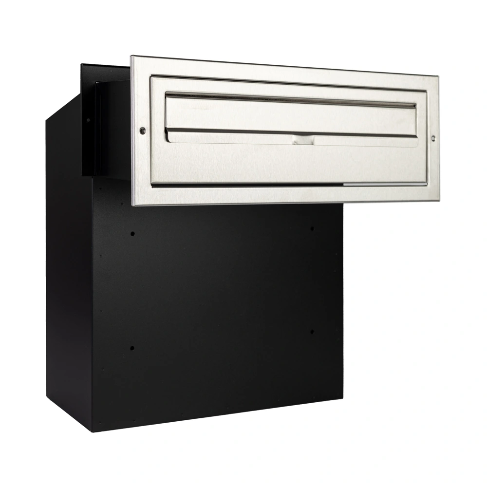 Through The Wall Stainless Steel Front Mail Chute W3 4 XL