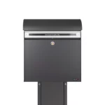 grey-post-box-grey-stand