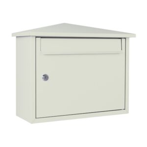 Wall Mounted External Post Box Kestrel Pebble Grey Wall Mounted External Post Box Kestrel Pebble Grey