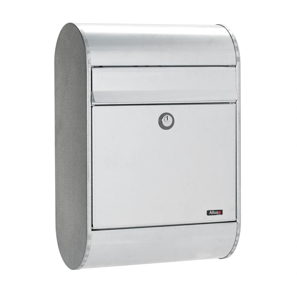 Allux 5000 Galvanised Steel Wall Mounted Letter Box