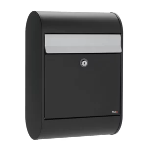 Allux 5000 Wallmounted Post Box Black Allux 5000 Wallmounted Post Box Black
