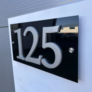 Large Numbers For House Aluminium