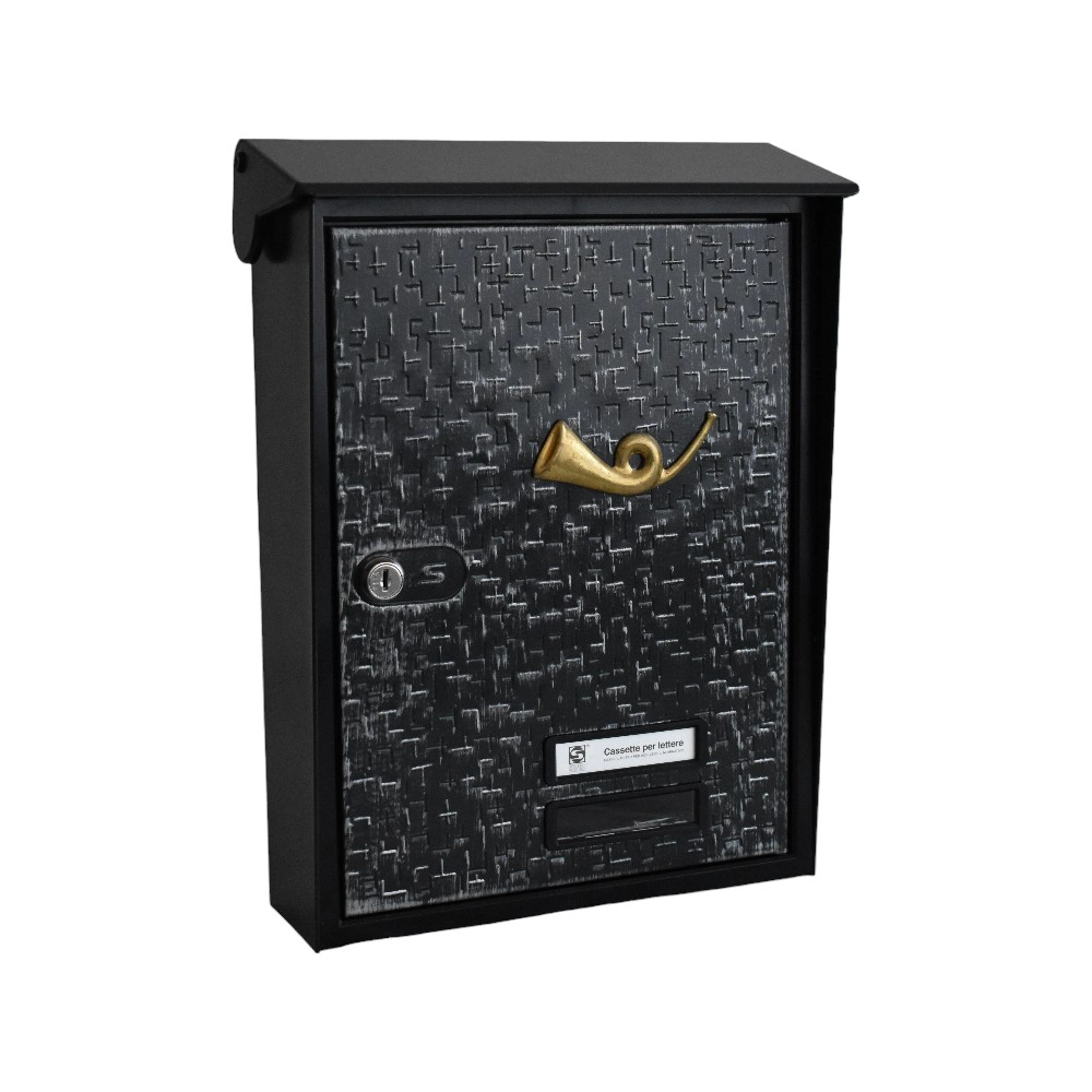 San Zenone Rustic Finish Wall Mounted Post Box