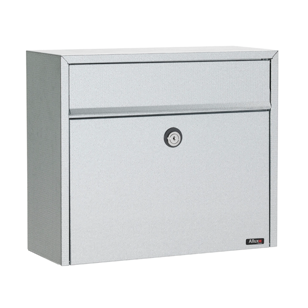 Wall Mounted Letterbox Allux Lt150 Galvanised Steel