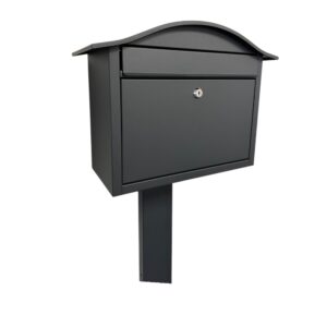 Anthracite Grey Free Standing Post Box Partridge Anthracite Grey Free Standing Post Box Partridge