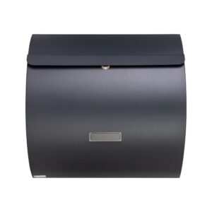 Modern Free Standing External Post Box WA1 Anthracite Grey 1 Modern Free Standing External Post Box WA1 Anthracite Grey 1