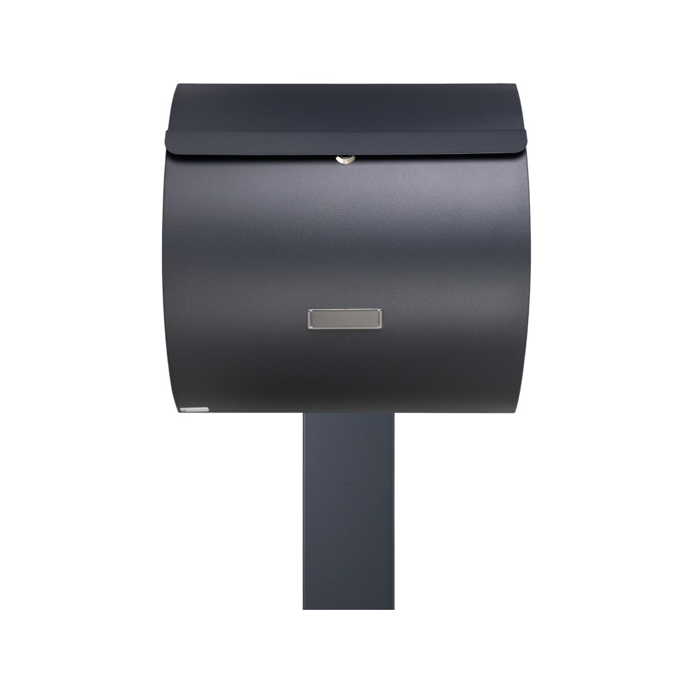 Modern Free Standing External Post Box   WA1 Anthracite Grey