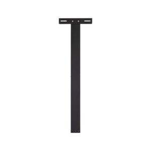 Modern Free Standing External Post Box WA1 Black Stand Modern Free Standing External Post Box WA1 Black Stand
